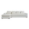 Thomas Left Sectional Ivory thumbnail 0