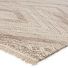 Suriya Handmade Tribal Taupe/ Cream Area Rug (5'X8') thumbnail 4