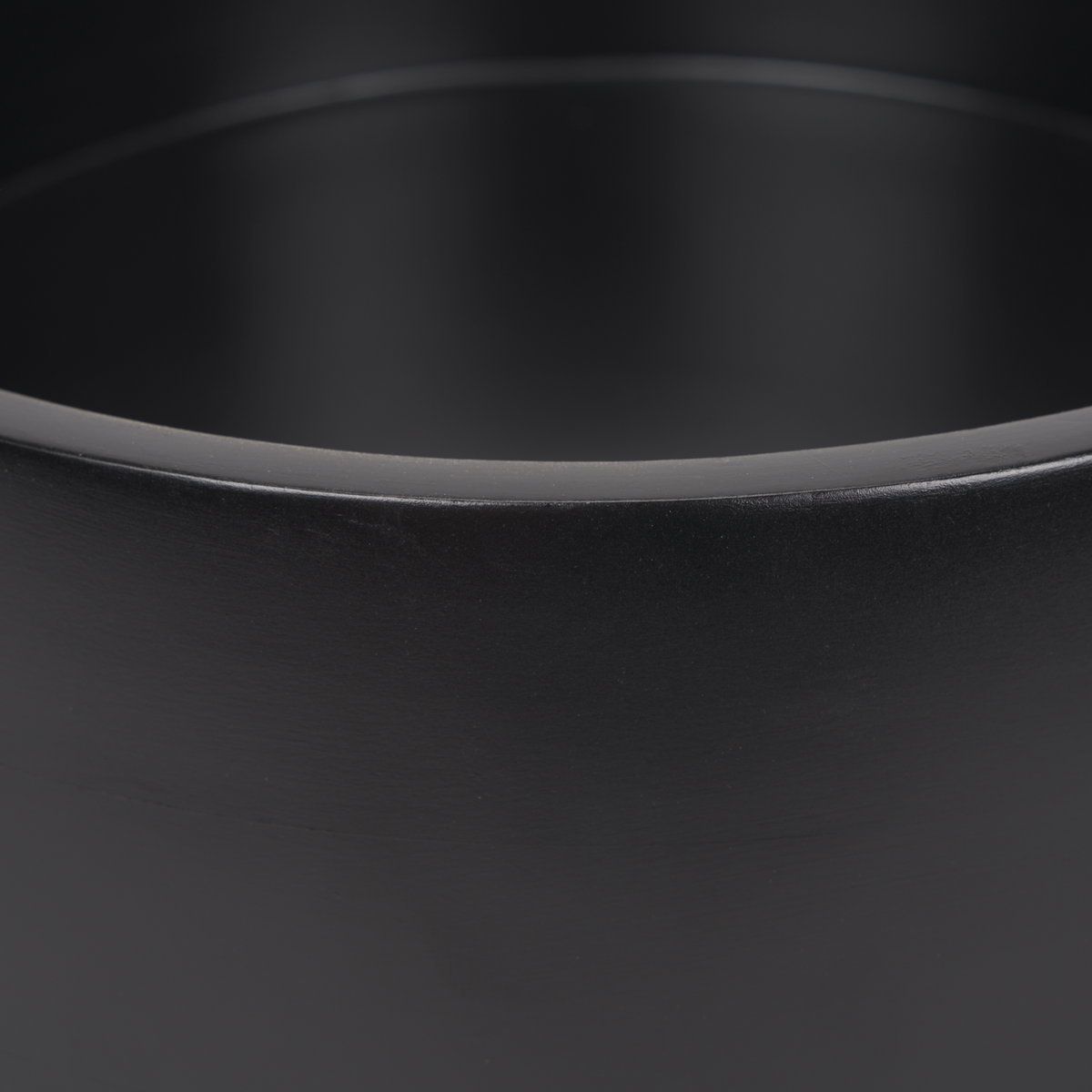 Kadara Black Solid Wood Decorative Bowl, by Mercana, 14" length x 14" width x 5.5" height View 6