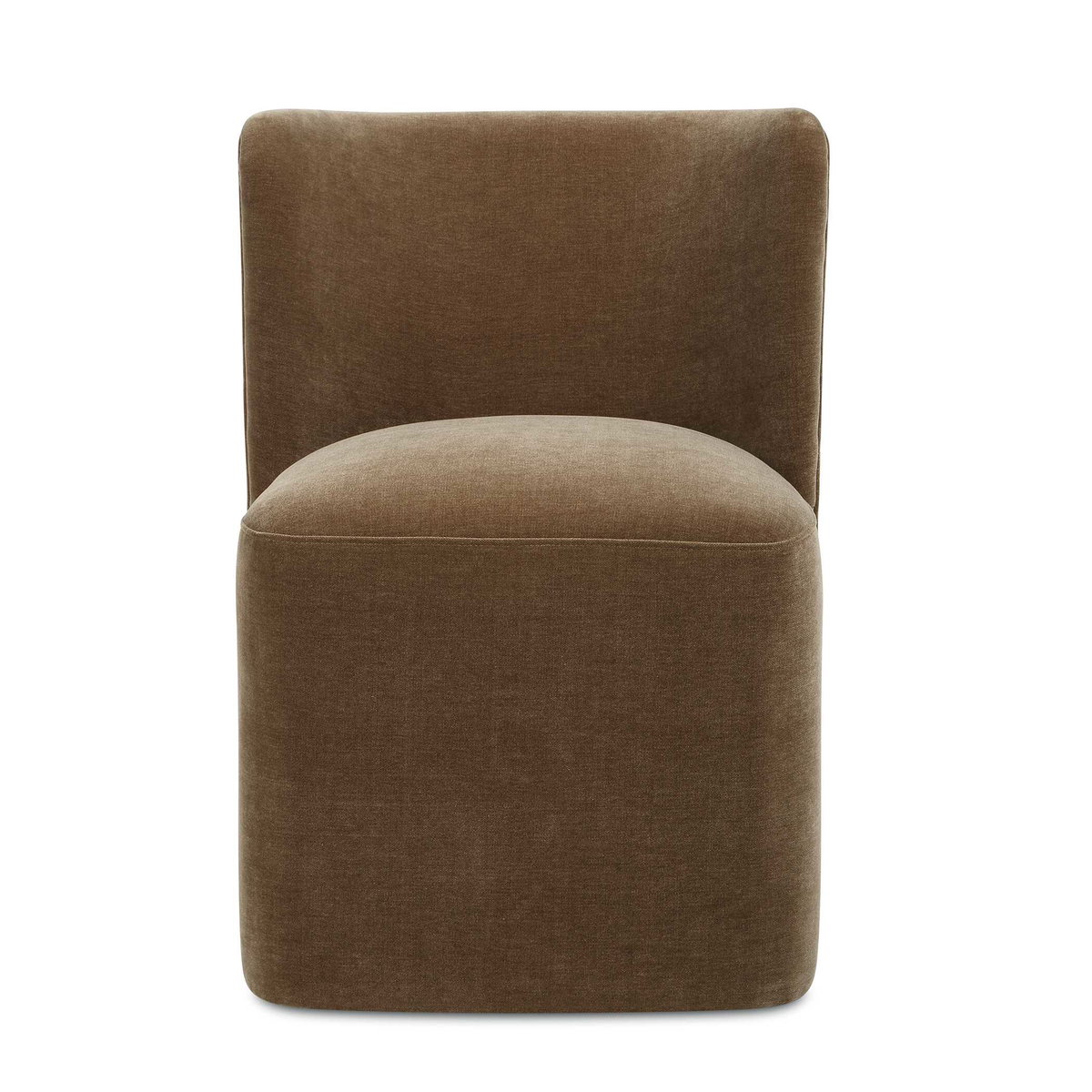 Outlook Modern Velvet Dining Chair, Furniture by Uttermost, 22" width x 30" height x 22.5" depth View 1