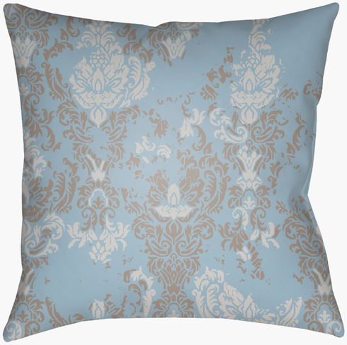 Moody Damask Accent Pillow