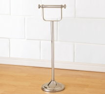 Online Designer Bathroom Mercer Standing Paper Holder, Polished Nickel
