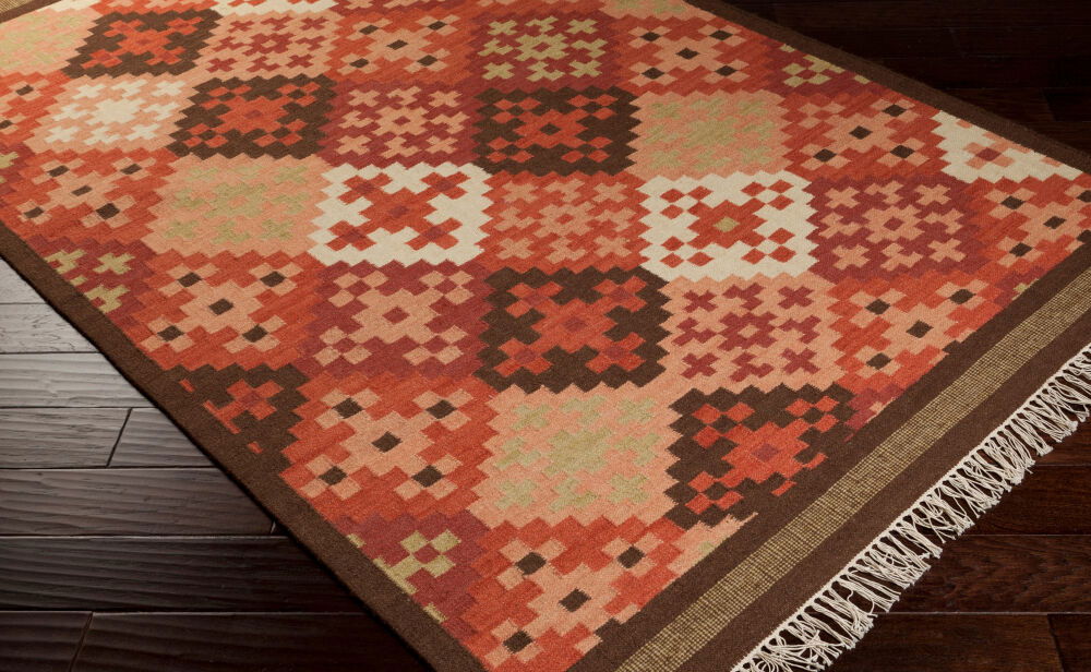 Jewel Tone II Handmade Rug large image 