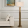 Knox Travertine Floor Lamp, by Uttermost, 20" width x 66" height x 20" depth thumbnail 2