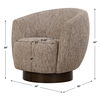 Dunes Fabric Swivel Chair, Furniture by Uttermost, 33" width x 32" height x 30" depth thumbnail 3