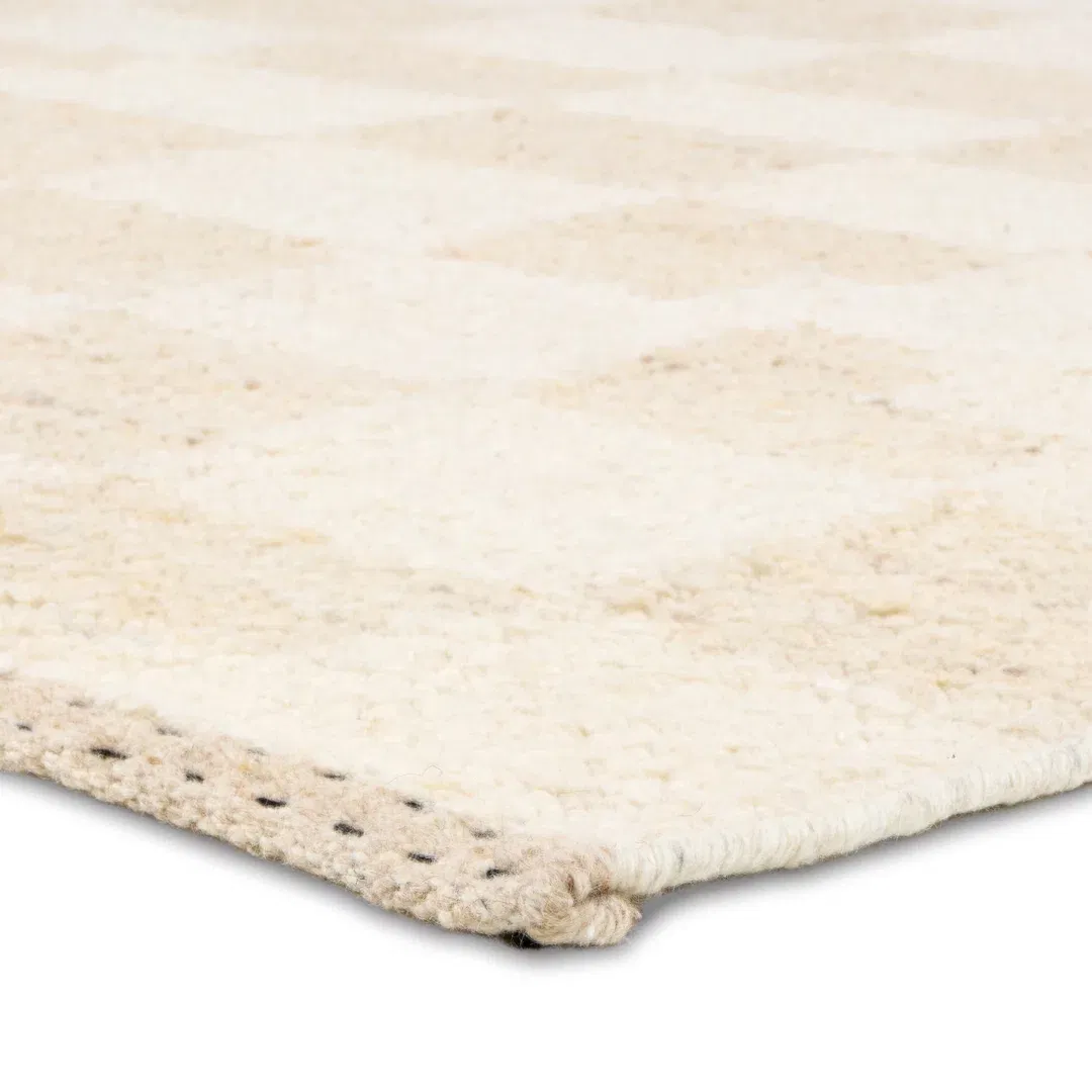 Jaipur Living Hayden LEO13 Handmade Geometric Ivory Area Rug (10'x14') large image 