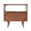 O2 Nightstand Natural, by Moe's Home, 22" width x 22" height x 16" depth thumbnail 9