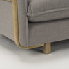 Roy I 84' Flint Gray Upholstered Three Seater Sofa, Sofas & Sectional by Mercana, 83.86" length x 40.94" width x 32.87" height thumbnail 13