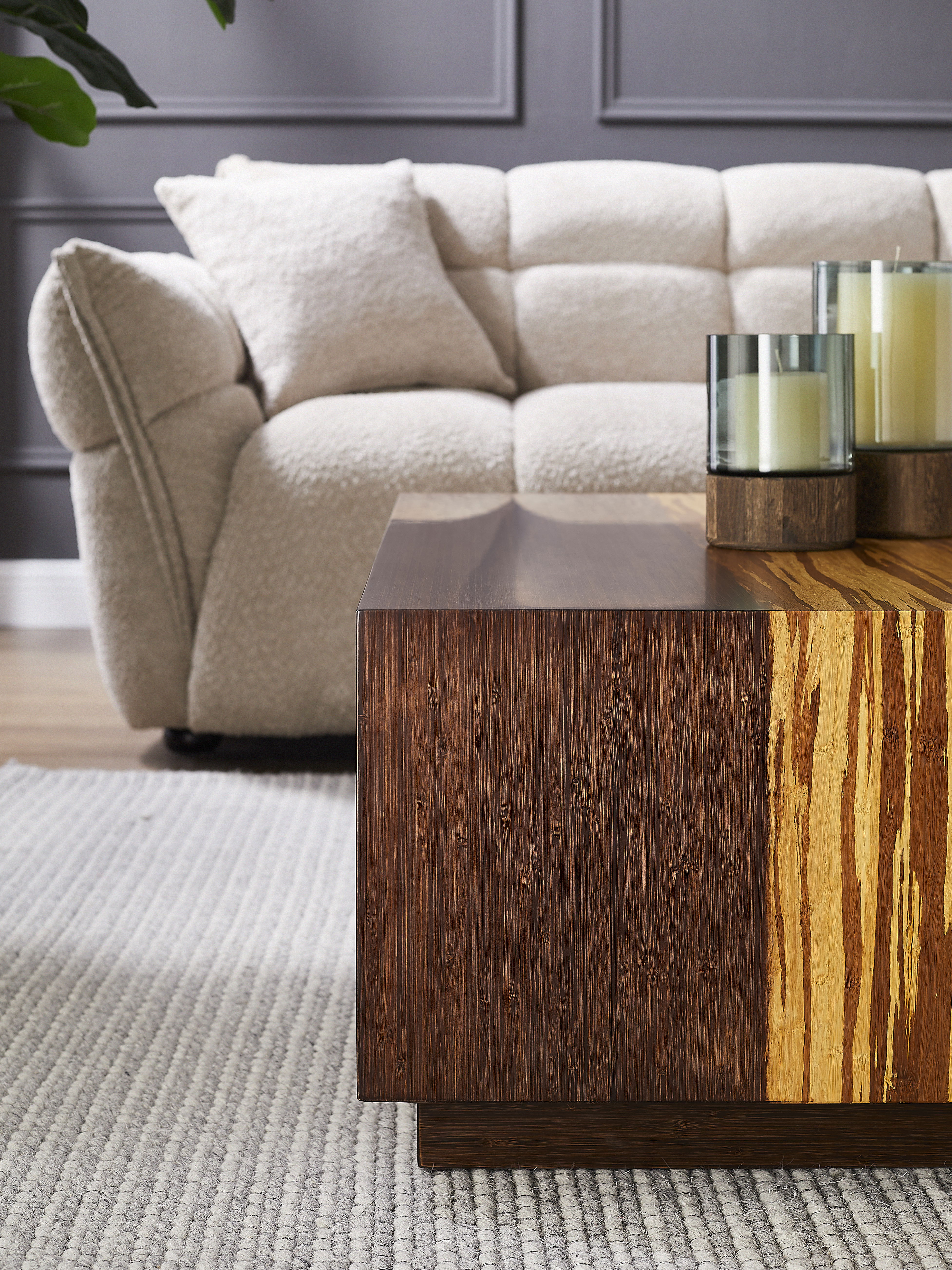 Azara Cube, Sable, File Storage by Greenington, 40.5" length x 40.5" width x 15" height View 3