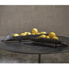 Caryn Nickel Trays Set/2, Decorative by Uttermost, 20.87" width x 3.25" height x 6.25" depth thumbnail 3