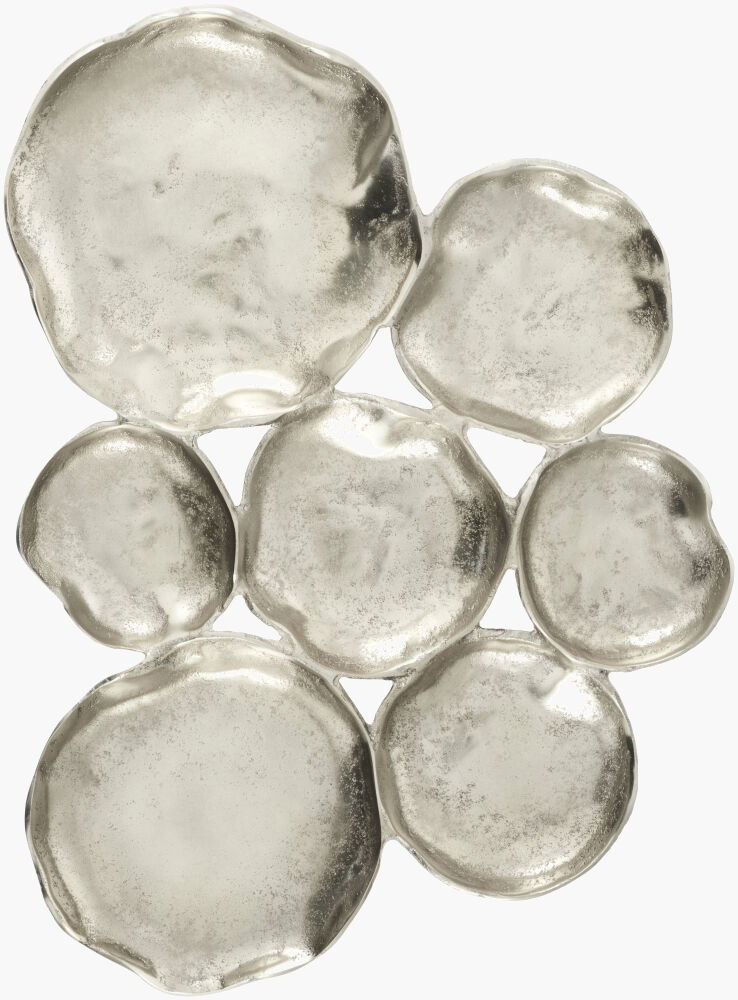 Ersa Wall Sculpture, Sculptural Wall Art by Surya, 20" width x 15" height