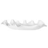 Ruffled Feathers Modern White Bowl, Decorative by Uttermost, 24" width x 4" height x 9.84" depth thumbnail 5