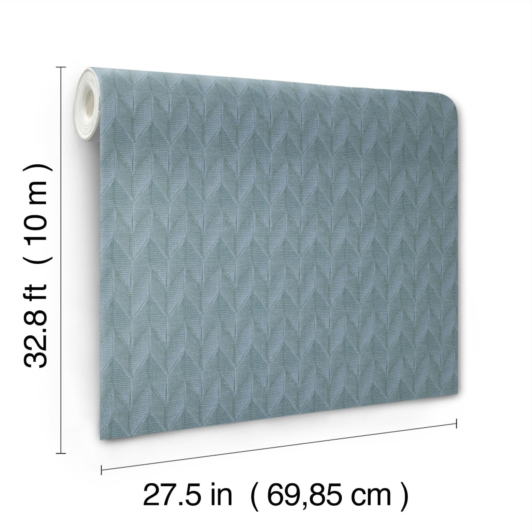 Sestriere Dark Teal Wallpaper large image 