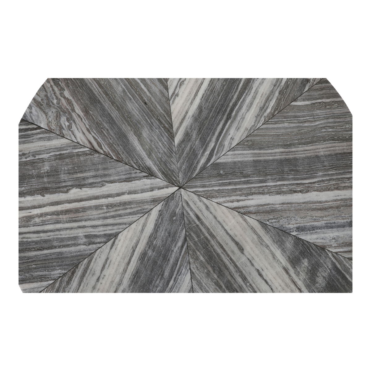 Nyles Marble Dining Table, by Moe's Home, 39" width x 30" height x 39" depth View 7