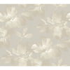 Midnight Blooms Grey Wallpaper, by York Wall, 27' length x 2'3" width x 0.02" depth thumbnail 1