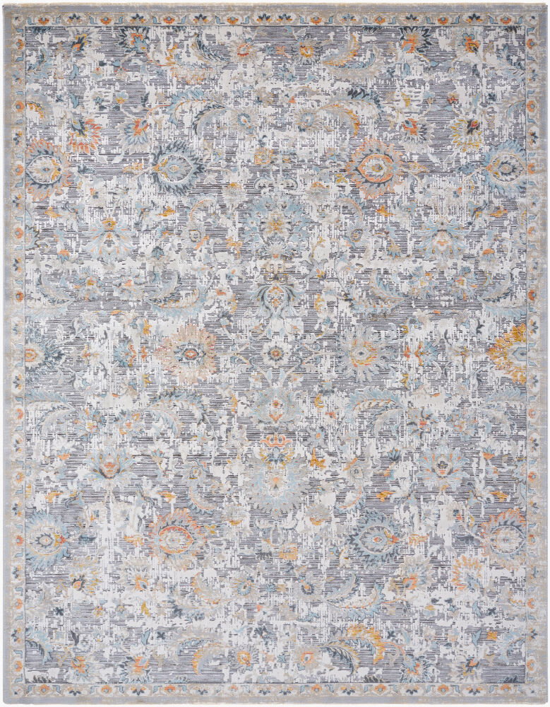 Hassler Machine Woven Rug, by Surya, 1'3.75" length x 1'3.75" width