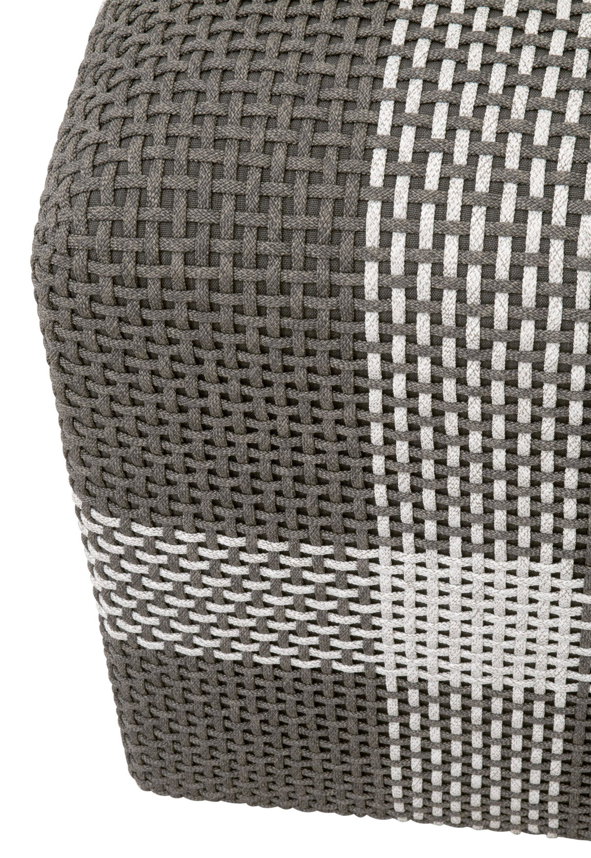 Cross Accent Cube, Ottoman by Essentials for Living, 18" width x 19" height x 18" depth View 4
