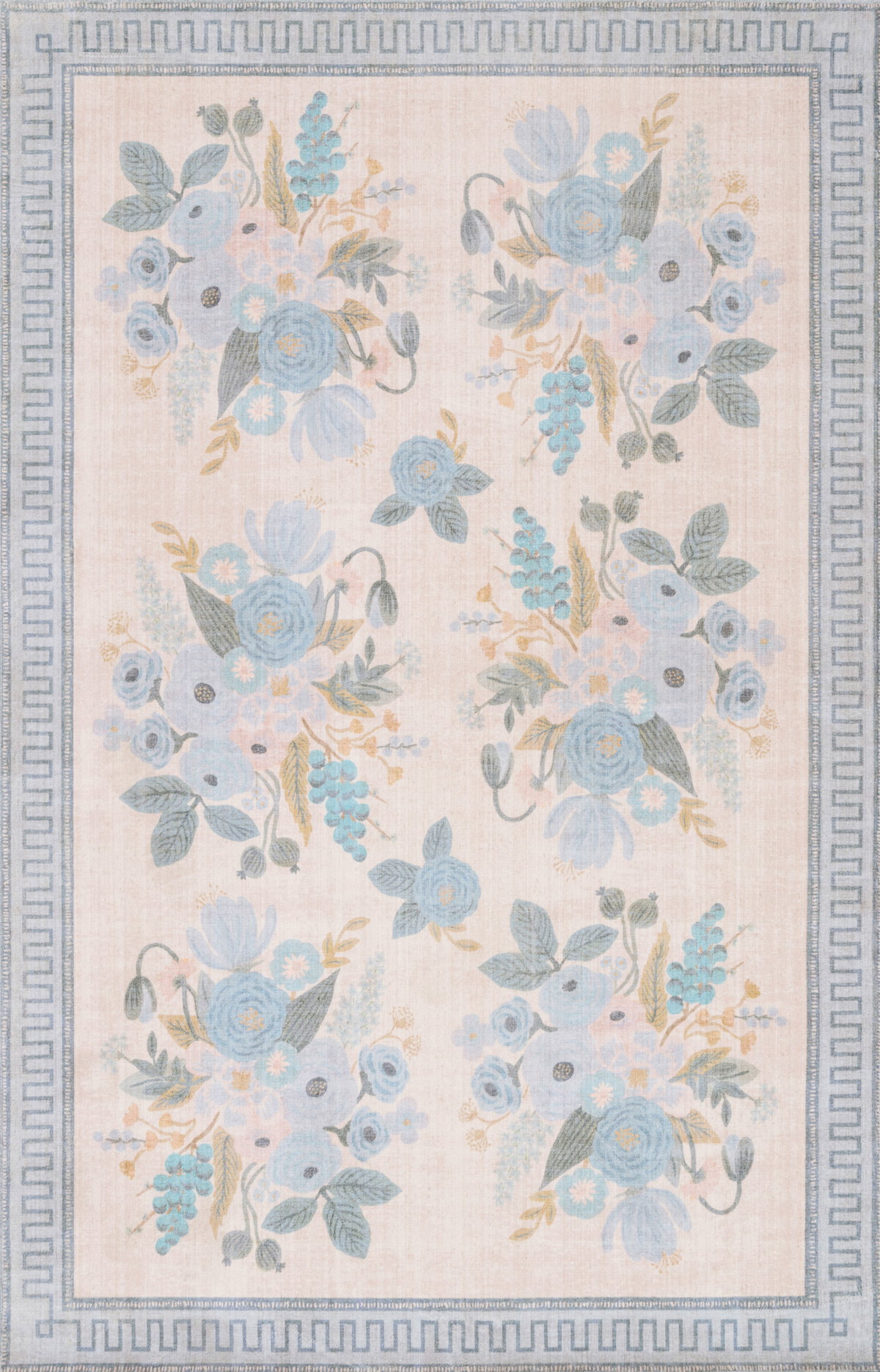 Rifle Paper Co. x Loloi Jardin Rug, 2'3" length x 5'6" width