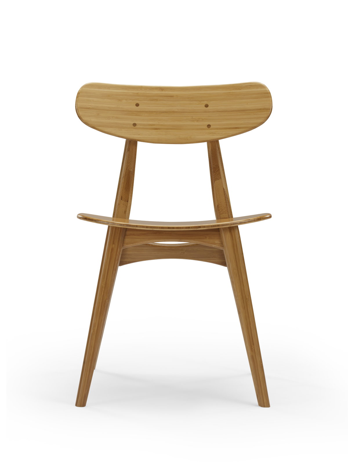 Cassia Dining Chair, Caramelized, (Set of 2), by Greenington, 22.5" length x 19.5" width x 31" height View 5