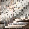 Linden Flower Black Peel & Stick Wallpaper thumbnail 1