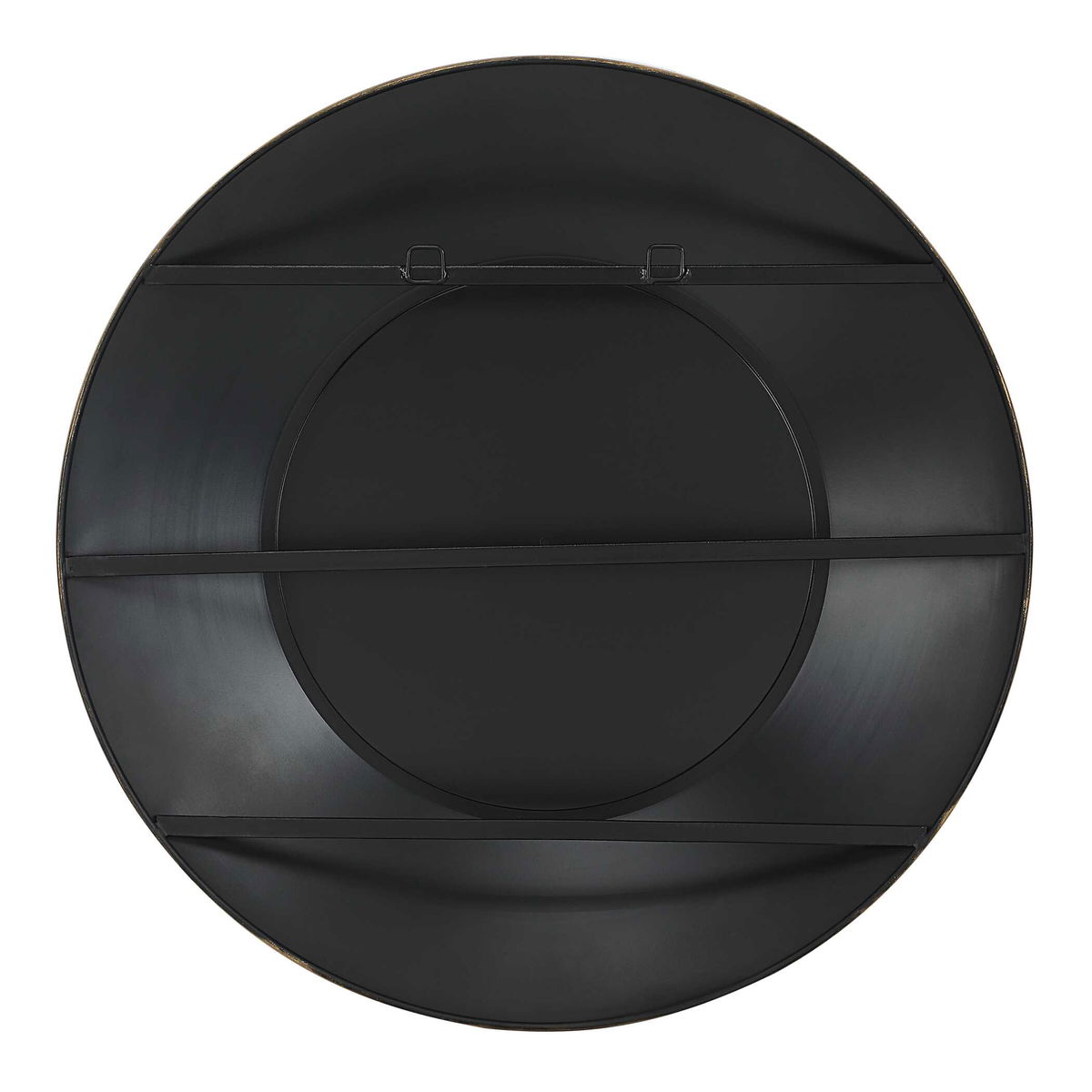 Contessa Round Gold Mirror, by Uttermost, 29.5" width x 29.5" height x 3.75" depth View 7