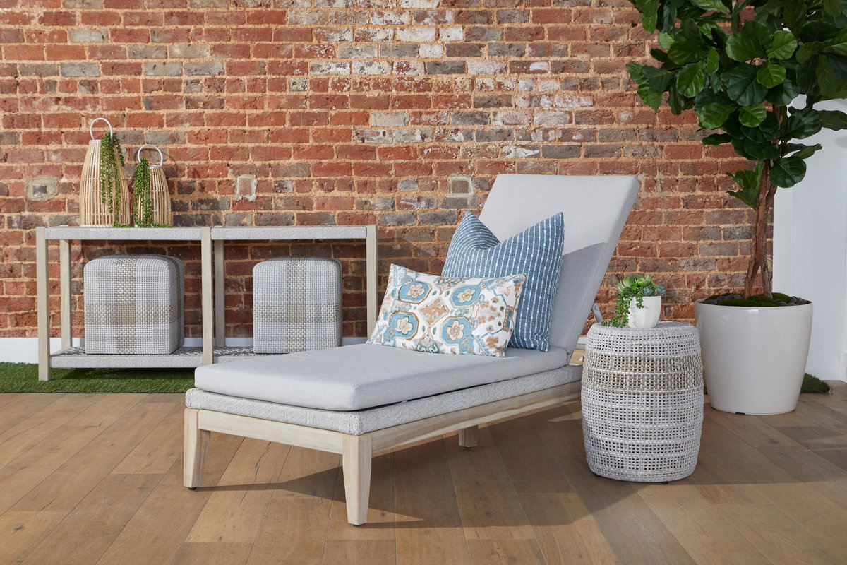 Cross Accent Cube, Ottoman by Essentials for Living, 18" width x 19" height x 18" depth View 12