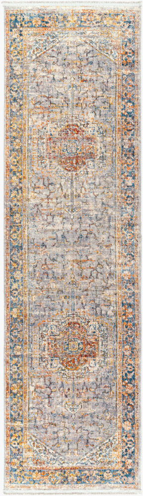 Ephesians Machine Woven Rug, by Surya, 9'0.27" length x 2'7.5" width