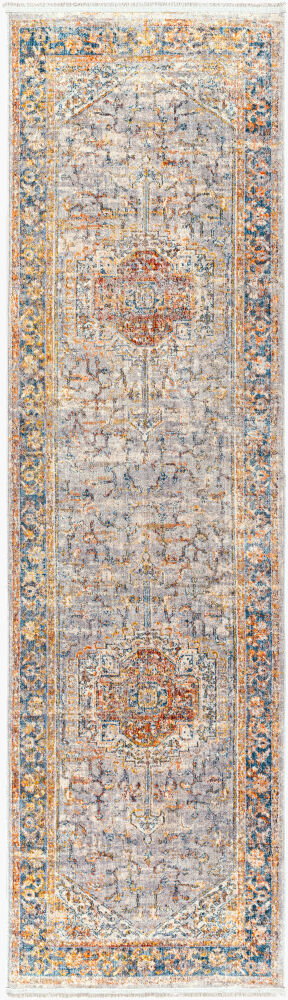 Ephesians Machine Woven Rug, by Surya, 9'0.27" length x 2'7.5" width