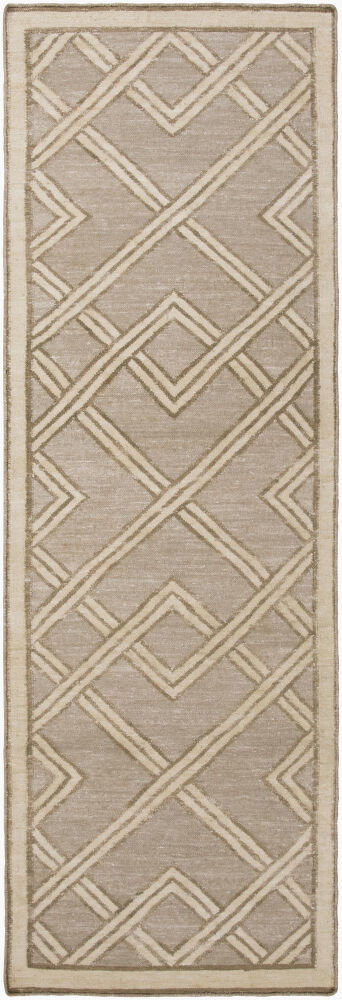 Brighton Handmade Rug, by Surya, 1'6" length x 1'6" width