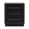 Humphreys Nightstand Black, by Dovetail, 26.1" width x 28.9" height x 18.1" depth thumbnail 2