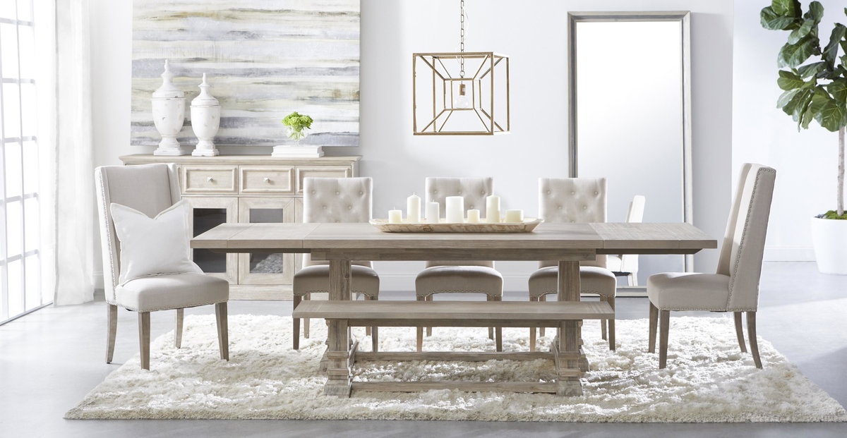 Hudson Extension Dining Table, by Essentials for Living, 78" width x 29.5" height x 39.5" depth View 6