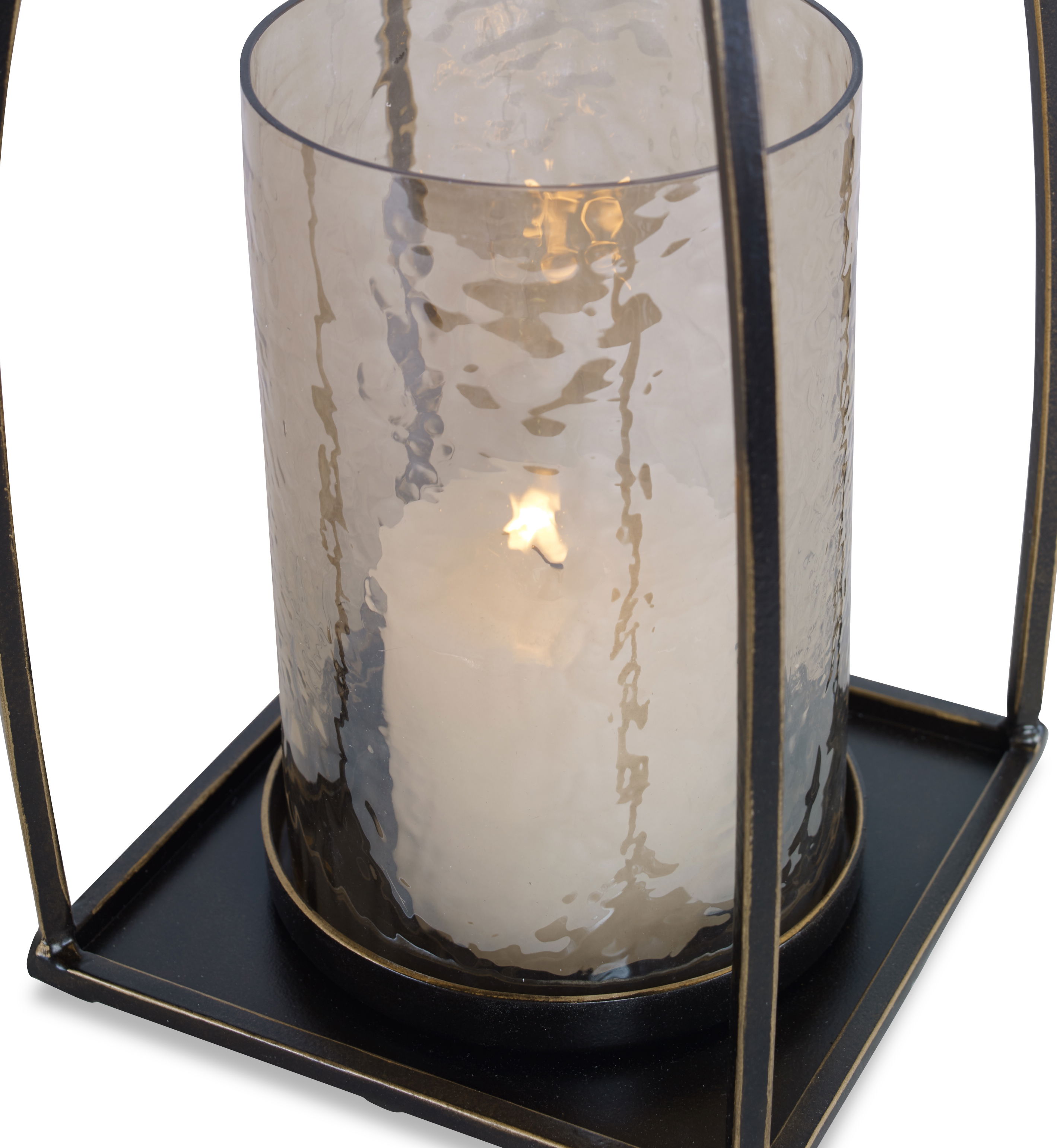 Riad Bronze Lantern Candleholder large image 