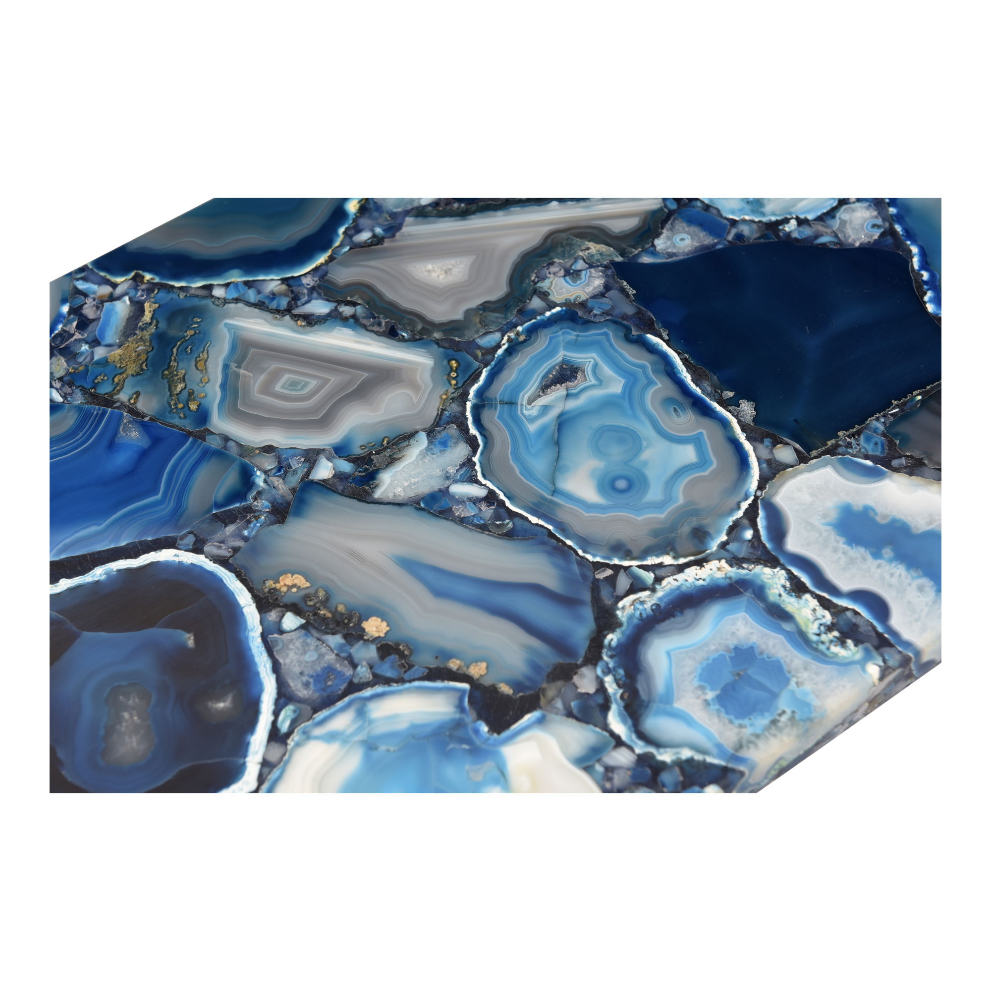 Blue Agate Console Table large image 