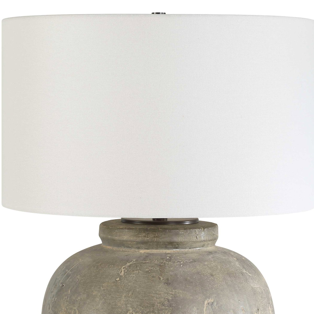 Rock Of Ages Rust Brown Table Lamp, by Uttermost, 19" width x 26.5" height x 19" depth View 8