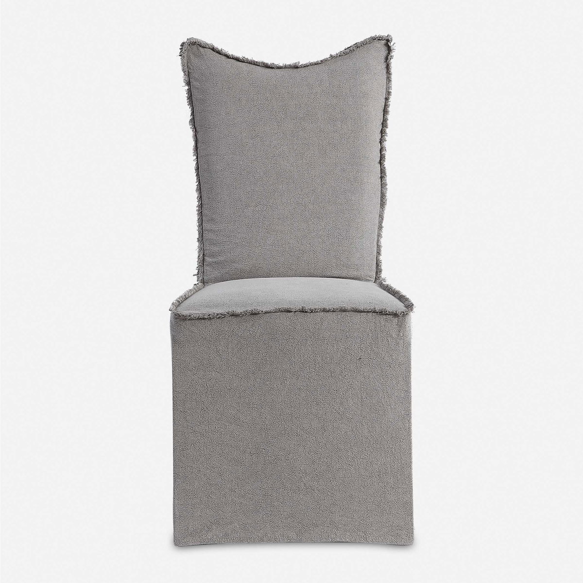 Narissa Armless Chairs Set Of 2, Accent Chair by Uttermost, 19" width x 39.5" height x 25.5" depth View 1