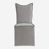 Narissa Armless Chairs Set Of 2, Accent Chair by Uttermost, 19" width x 39.5" height x 25.5" depth thumbnail 1