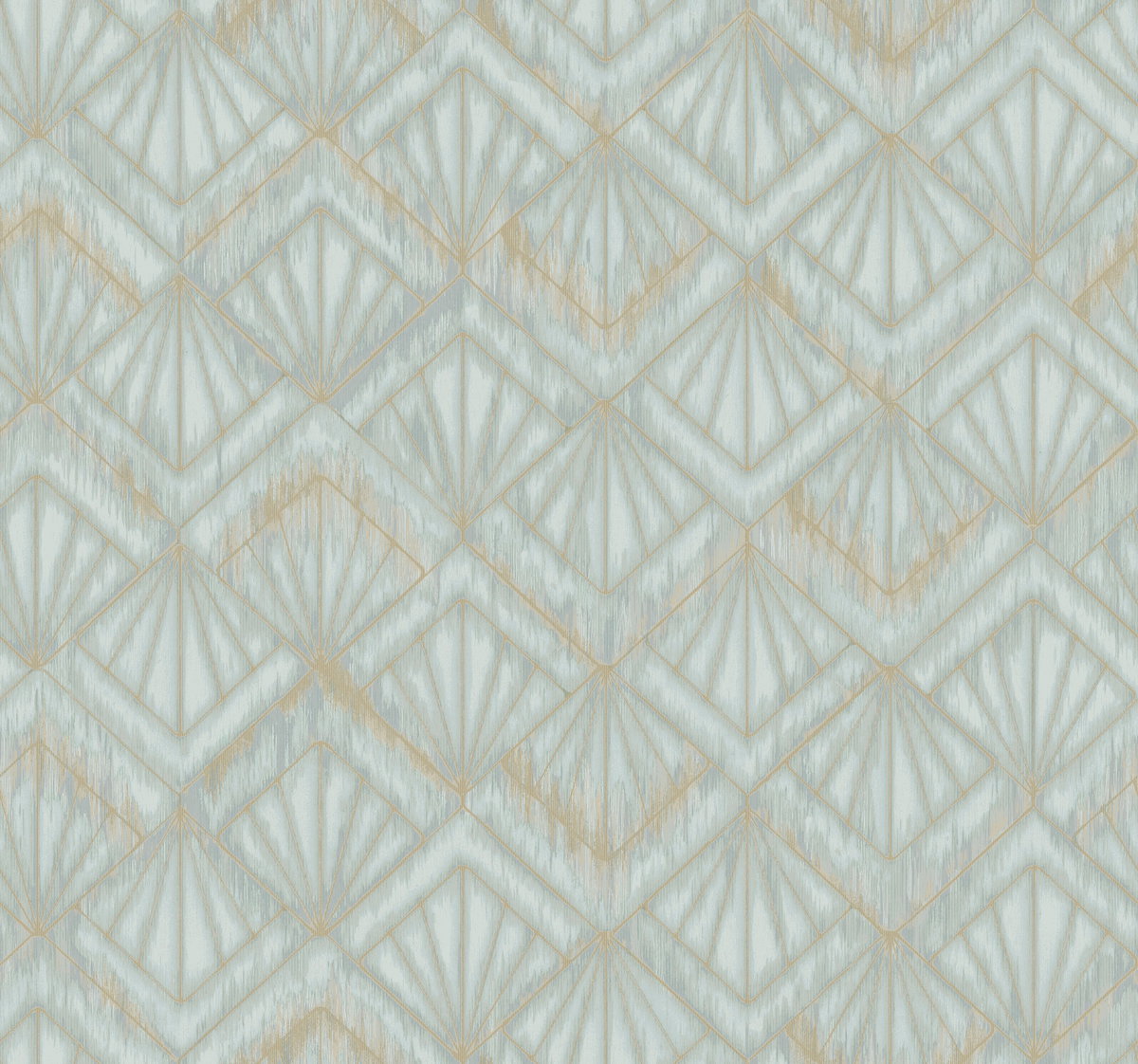 Modern Shell Light Blue Wallpaper, by York Wall, 27' length x 2'3" width x 0.02" depth