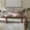 Glenmore Wood Coffee Table, Furniture by Uttermost, 54" width x 15.75" height x 28" depth thumbnail 4