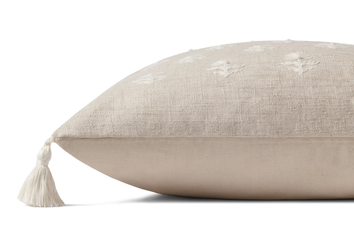 Magnolia Home by Joanna Gaines x Loloi Addison Pillow, Decorative Pillow, 18" length x 18" width View 2