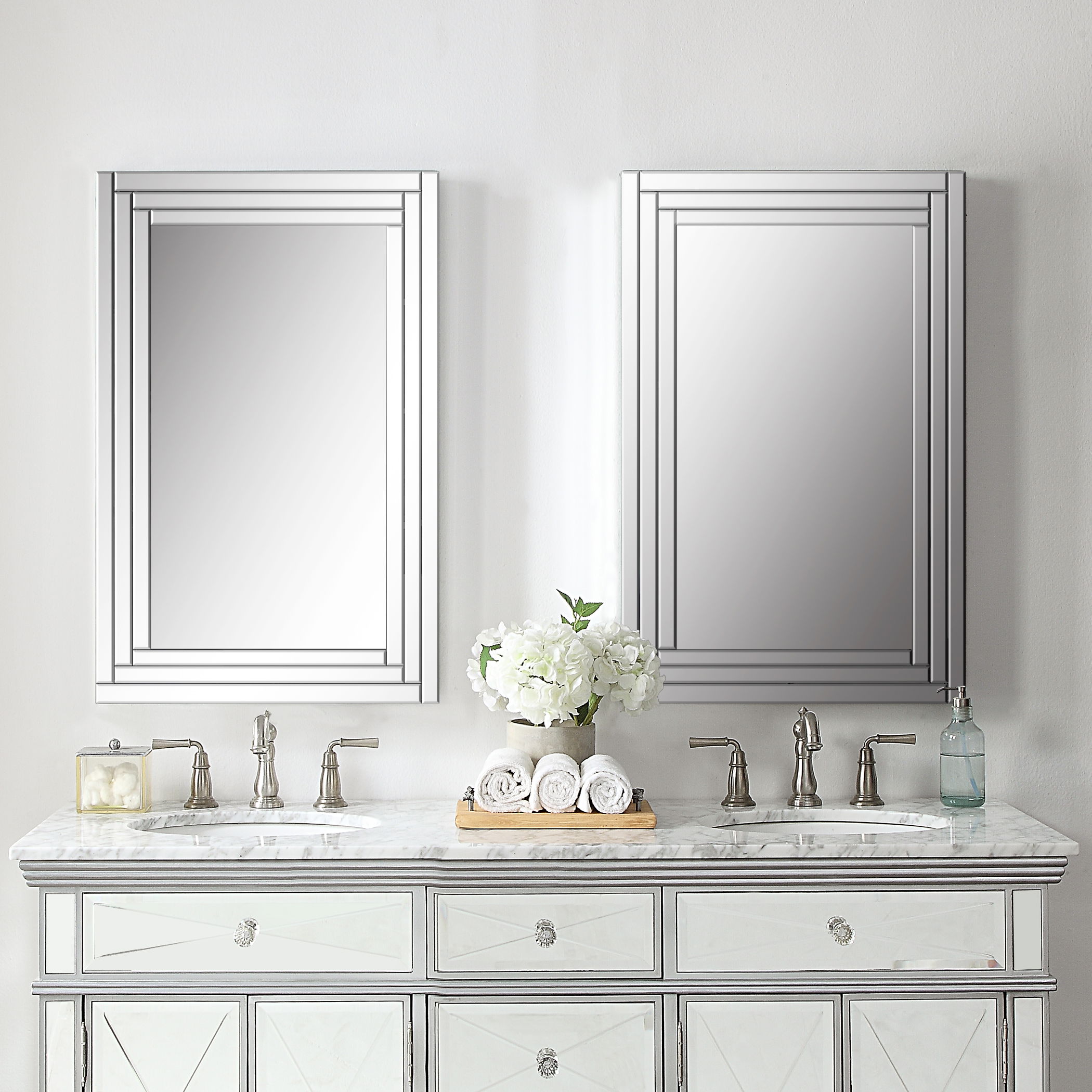 Alanna Frameless Vanity Mirror large image 