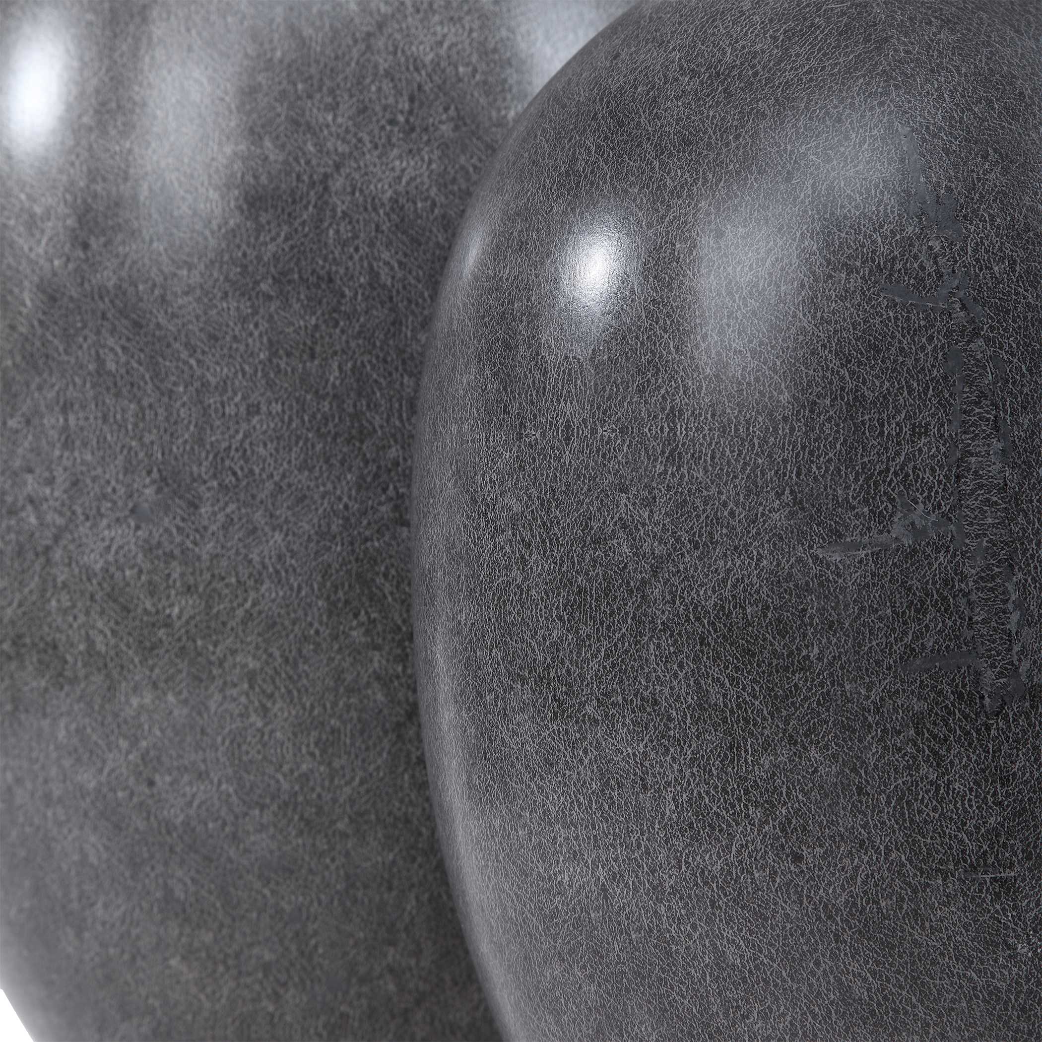 Riordan Modern Vases Set/2, Decorative by Uttermost, 10" width x 19.75" height x 10" depth View 3