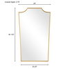 Demure Antique Gold Mirror thumbnail 2