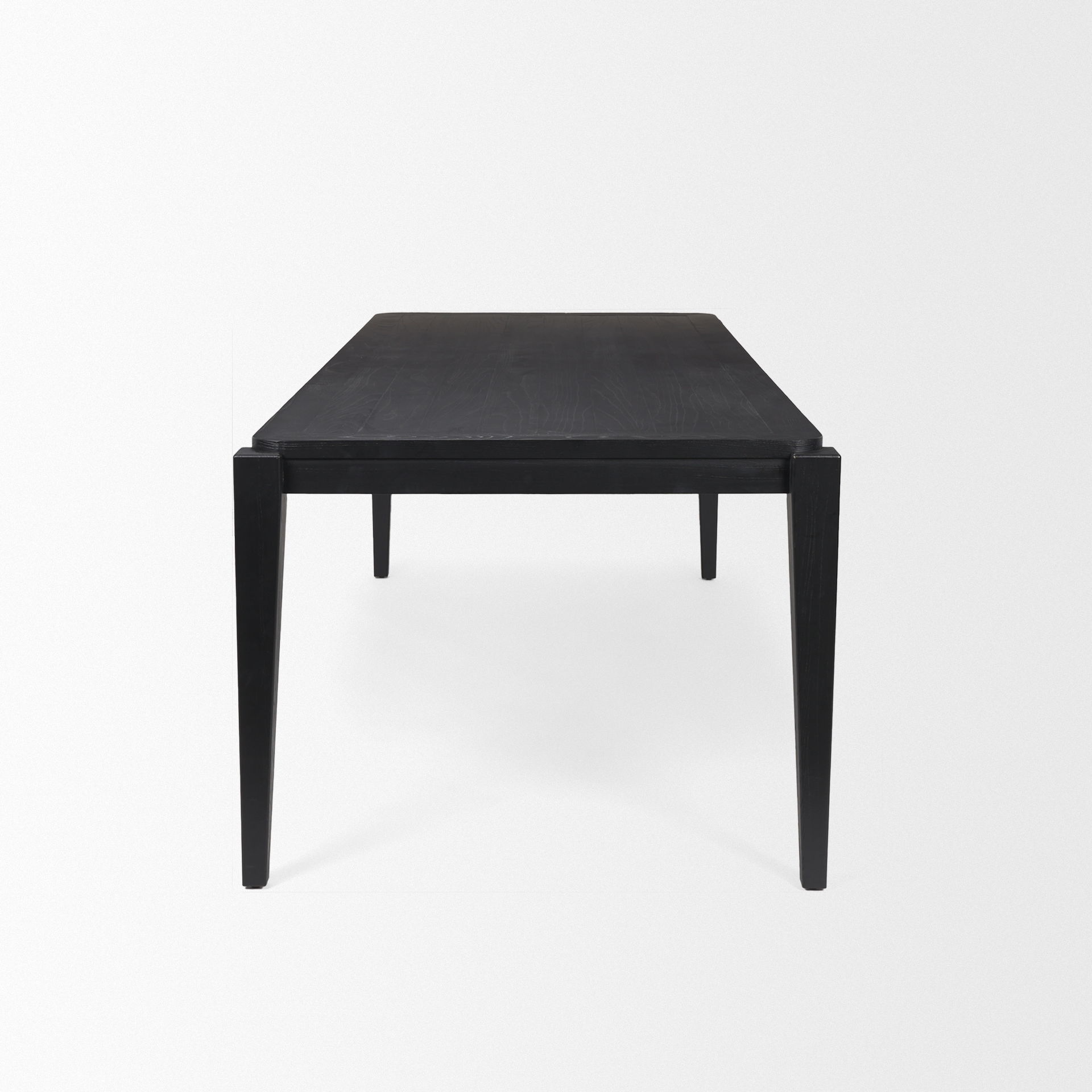 Teva Black Wood Rectangular 92' Dining Table large image 