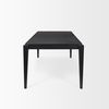 Teva Black Wood Rectangular 92' Dining Table thumbnail 5