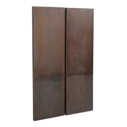 Smith Wall Decor Bronze-set Of Two