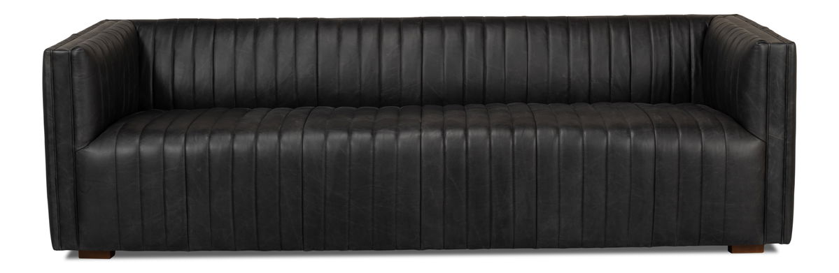 Everett Sofa, by Sarreid, 3' length x 8' width x 2'5" height View 2