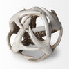 Ramus I (Small) 5L x 5W Brown Antler Shaped Decorative Resin Orb Ball, Decorative Object by Mercana, 4.8" length x 4.8" width x 4.8" height thumbnail 2