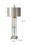 Drustan Clear Glass Table Lamp thumbnail 2