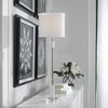 Sussex Nickel Buffet Lamp thumbnail 1