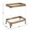 Giselle Bronze Bar Cart, Bar Carts & Cabinet by Uttermost, 28.5" width x 32" height x 16.75" depth thumbnail 3